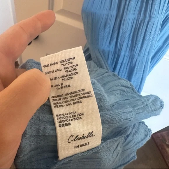 Cleobella Blue Maxi Dress, XS - Picture 4 of 4